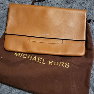 Michael Kors Collection Foldover Clutch